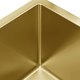 Миниатюра изображения товара Мойка кухонная Roxen Simple 560220-60G PVD c коландером и дозатором (золото)