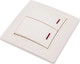 Миниатюра изображения товара Выключатель INTRO Plano 1-105-02 / Б0053775 (слоновая кость)