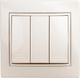 Миниатюра изображения товара Выключатель INTRO Plano 1-106-02 / Б0053789 (слоновая кость)