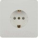 Миниатюра изображения товара Розетка INTRO Style 7-206-01 / Б0060623 (белый)