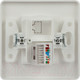 Миниатюра изображения товара Розетка INTRO Style 7-303-01 / Б0060649 (белый)