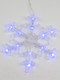 Миниатюра изображения товара Светодиодная бахрома Uniel ULD-E1503-072/DTA BLUE IP20 SNOWFLAKES-3 / UL-00007336