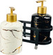 Миниатюра изображения товара Набор аксессуаров для ванной Lenardi 146-021 (2шт, на подставке)