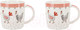 Миниатюра изображения товара Набор кружек Nouvelle Курочки / 1620143-2-Н2