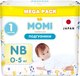 Миниатюра изображения товара Подгузники детские Momi Comfort Care Mega pack NB 0-5 кг (102шт)