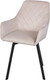 Миниатюра изображения товара Стул СоюзРегионПоставка Бостон СРП-156 (муар черный/велюр Velluto 2 бежевый)