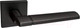 Миниатюра изображения товара Ручка дверная Trodos 572 серия 03 Slim (черный)
