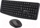Миниатюра изображения товара Комплект клавиатура и мышь Оклик S603 (черный)