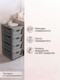 Миниатюра изображения товара Комод пластиковый Econova Luxe / 43324671170  (серый)