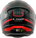 Миниатюра изображения товара Мотошлем LS2 FF353 Rapid 2 Circuit (XXL, черный/красный)