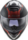 Миниатюра изображения товара Мотошлем LS2 FF800 Storm II Nerve (XXL, черный матовый/красный)