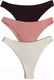 Миниатюра изображения товара Комплект женских трусов Mark Formelle 412448-3 (р.94, роза)