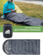 Миниатюра изображения товара Спальный мешок RSP Outdoor Sleep 150 / SB-SLE-150-G-L (серый)