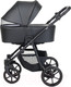 Миниатюра изображения товара Детская универсальная коляска Pituso Tossa 2 в 1 / TS/25/1 (кожа/черный)