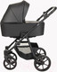Миниатюра изображения товара Детская универсальная коляска Pituso Tossa 2 в 1 / TS/25/4 (кожа/темно-серый)