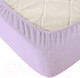 Миниатюра изображения товара Простыня Alleri Трикотажная на резинке 120x200x20см (лиловый)