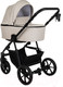 Миниатюра изображения товара Детская универсальная коляска Pituso Tossa 2 в 1 / TS/25/3 (кожа/светло-серый)