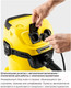 Миниатюра изображения товара Пылесос Karcher WD 3 P V-17/4/20 Workshop / 1.628-175.0 (желтый)