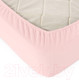 Миниатюра изображения товара Простыня Alleri Трикотажная на резинке 180x200x20см (светло-розовый)