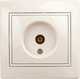 Миниатюра изображения товара Розетка INTRO Plano 1-301-02 / Б0027618 (слоновая кость)