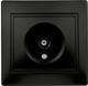 Миниатюра изображения товара Розетка INTRO Plano 1-301-05 / Б0044573 (антрацит)