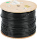 Миниатюра изображения товара Кабель No Brand FTP 4 пары cat5E solid 0.51мм CCA (305м, черный)