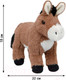 Миниатюра изображения товара Мягкая игрушка All About Nature Ослик / K8799-PT