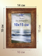 Миниатюра изображения товара Рамка Декарт Фактурная 10x15 8А0002 (золото/коричневый)