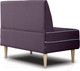 Миниатюра изображения товара Диван Brioli Рони П двухместный 1м  (V7/фиолетовый)