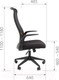 Миниатюра изображения товара Кресло офисное Chairman 573 (черный/красный)
