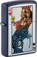 Миниатюра изображения товара Зажигалка Zippo Queen Design / 48723 (синий)