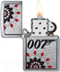 Миниатюра изображения товара Зажигалка Zippo James Bond / 48734 (серебристый)