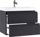 Миниатюра изображения товара Тумба под умывальник Домино Classica 70 Graffo В2 (графит матовый)