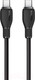 Миниатюра изображения товара Кабель Baseus Pudding Type-C to Type-C 100W / P10355702111-01 (2м, черный)