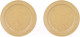 Миниатюра изображения товара Набор тарелок Lefard Tint / 48-957-1 (2шт, желтый)