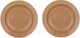 Миниатюра изображения товара Набор тарелок Lefard Tint / 48-839-1 (2шт, мокко)