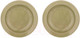 Миниатюра изображения товара Набор тарелок Lefard Tint / 48-857-1 (2шт, фисташковый)