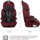 Миниатюра изображения товара Автокресло Siger Siger SG517 / KRES4024 (вишня)