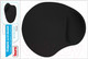 Миниатюра изображения товара Коврик для мыши Buro BU-GEL (черный)