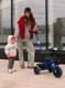 Миниатюра изображения товара Трехколесный велосипед с ручкой Amarobaby Legend / AB23-36LG/20 (синий)
