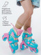 Миниатюра изображения товара Роликовые коньки Amarobaby Blow / AB23-35BL/061904-29 (р.29-32, розовый/голубой/желтый)