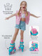 Миниатюра изображения товара Роликовые коньки Amarobaby Blow / AB23-35BL/061904-29 (р.29-32, розовый/голубой/желтый)