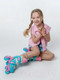Миниатюра изображения товара Роликовые коньки Amarobaby Blow / AB23-35BL/061904-29 (р.29-32, розовый/голубой/желтый)