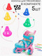 Миниатюра изображения товара Роликовые коньки Amarobaby Blow / AB23-35BL/061904-29 (р.29-32, розовый/голубой/желтый)