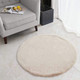 Миниатюра изображения товара Коврик Sofi de Marko Camilla Круглый 150см / КВ-Км6-150Д (светло-бежевый)