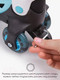 Миниатюра изображения товара Роликовые коньки Amarobaby Blow / AB23-35BL/092011-25 (р.25-28, черный/синий/серый)