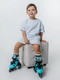 Миниатюра изображения товара Роликовые коньки Amarobaby Blow / AB23-35BL/092011-25 (р.25-28, черный/синий/серый)