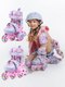 Миниатюра изображения товара Роликовые коньки Amarobaby Glide / AB23-35TN/2206-33 (р.33-36, фиолетовый/розовый)