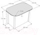 Миниатюра изображения товара Обеденный стол Senira P-001-02/01-7194 (хром)