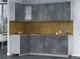 Миниатюра изображения товара Кухонный гарнитур Interline Мила 12x23 (бетон портленд/бетон портленд/дуб бунратти)